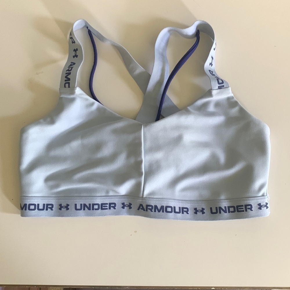 Under Armour blue Sports bra